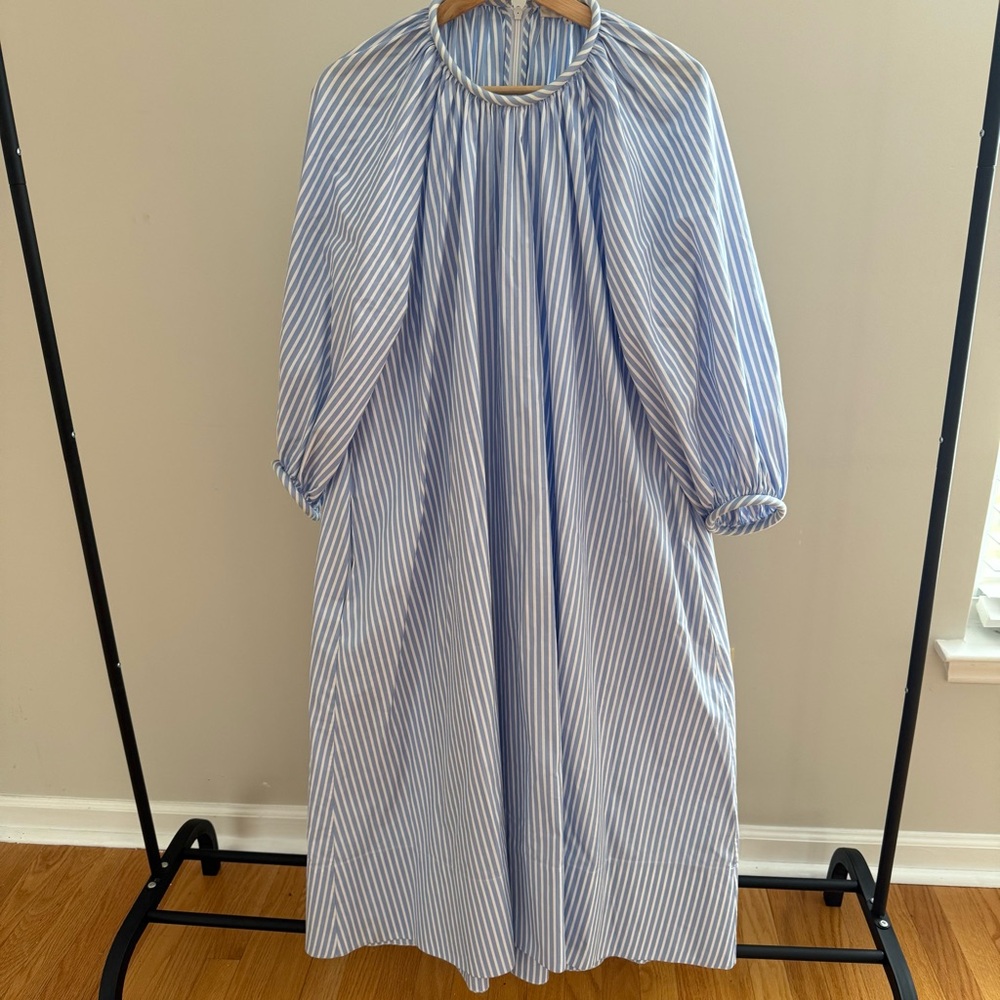 Beautiful Tibi Awning stripe dress size 4 *RUNS LARGE*